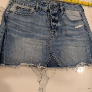 American Eagle Outfitters Blue Denim Skirt